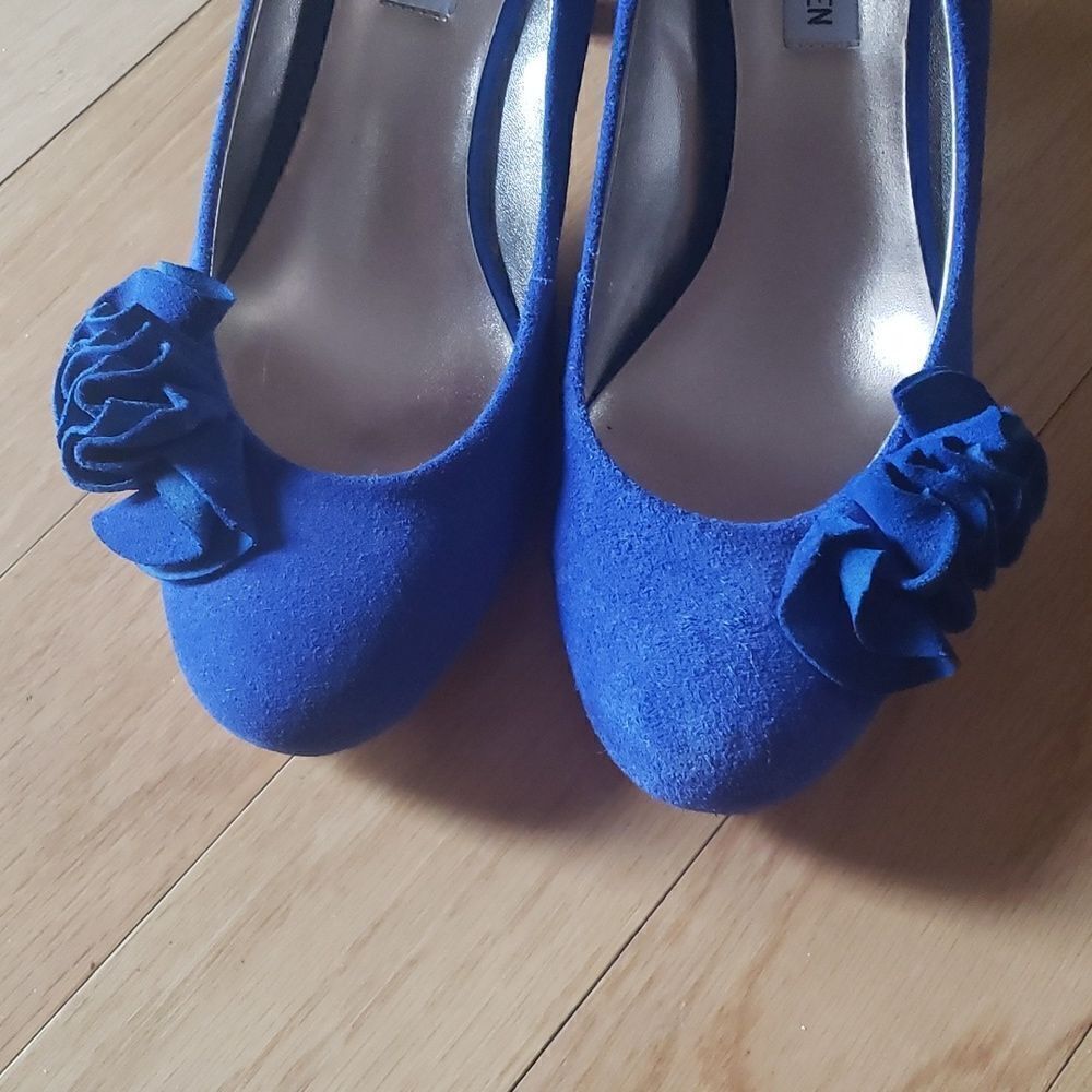 ‎Steve Madden Blue Heels - Picture 3 of 12